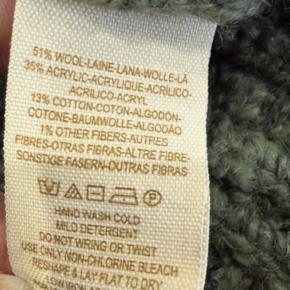 Free People Green and Blue Button-Up Cardigan - Picture 5 of 5